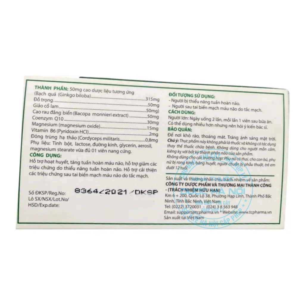 Viên uống Gibagin