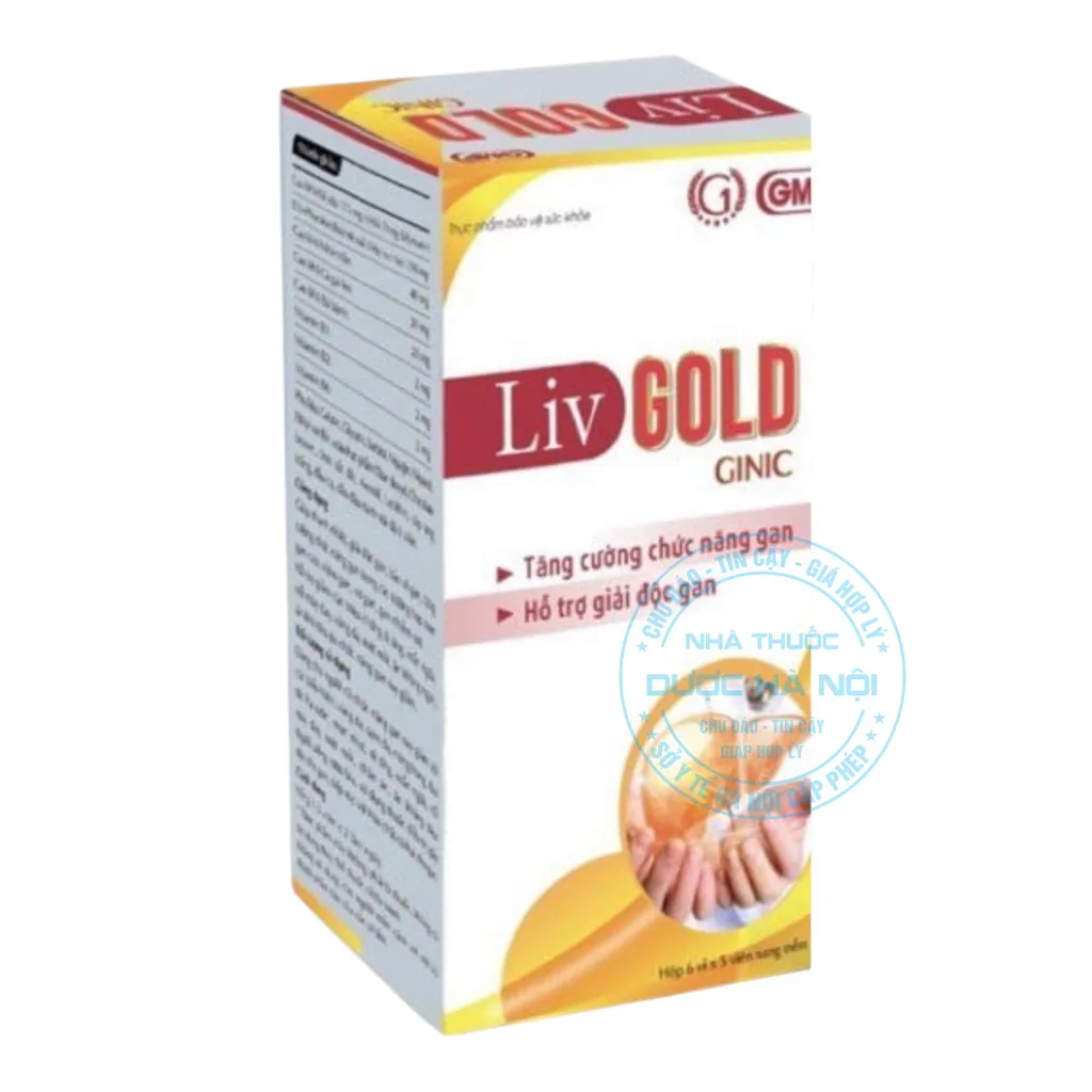 Viên uống Liv Gold Ginic Abipha