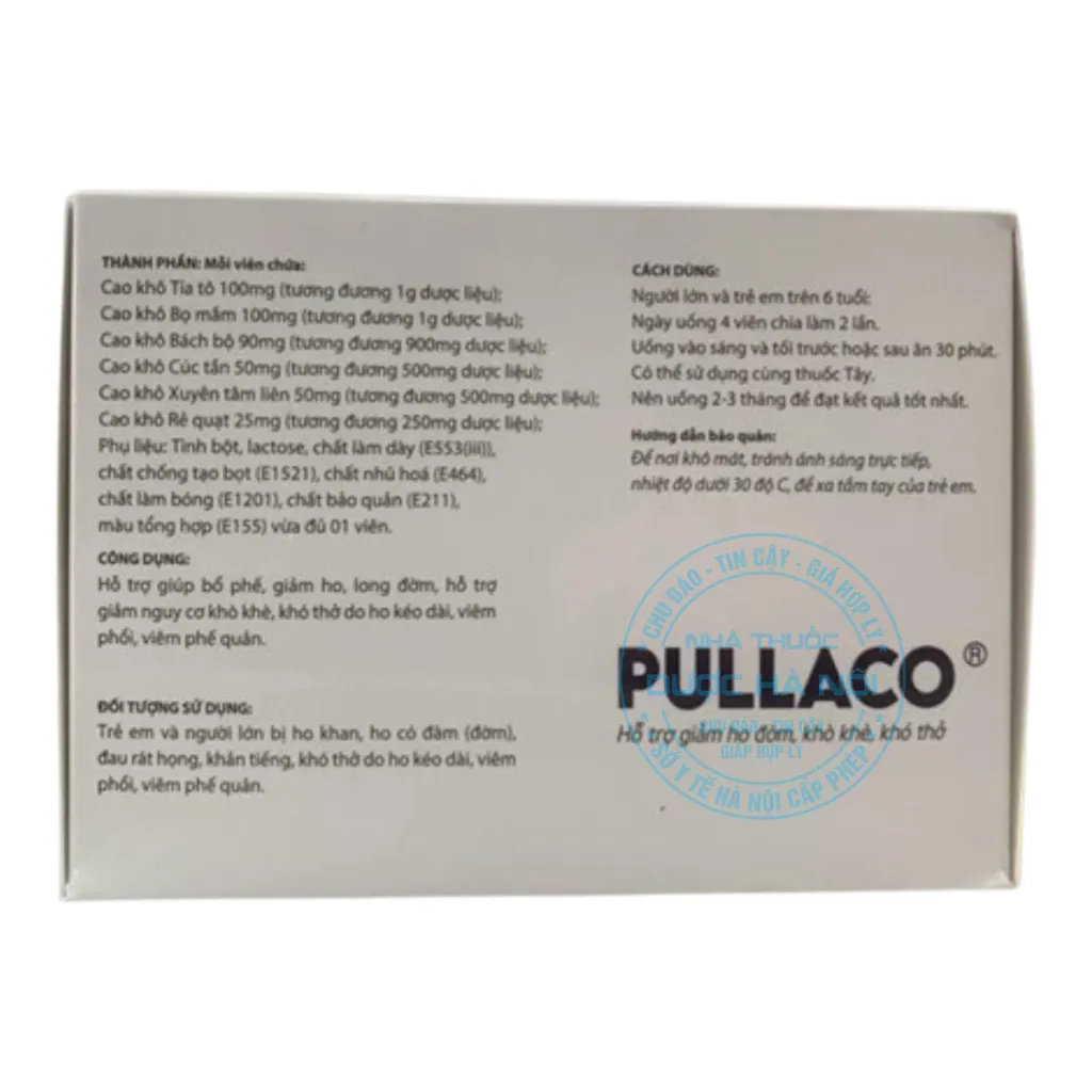 Viên uống Pullaco
