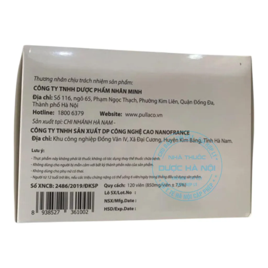 Viên uống Pullaco