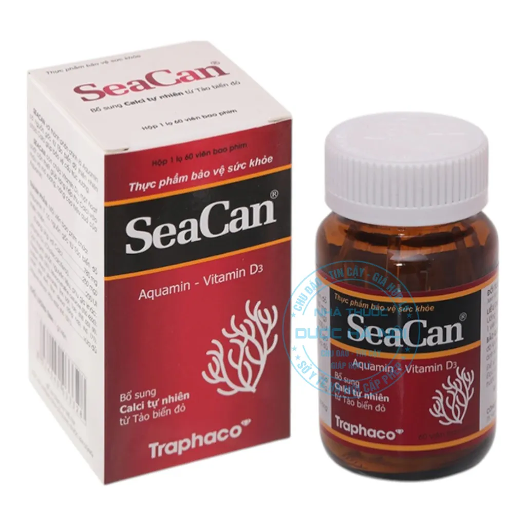 Viên uống Seacan Aquamin D3