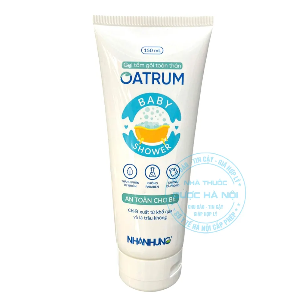 Gel tắm gội toàn thân Oatrum 150ml