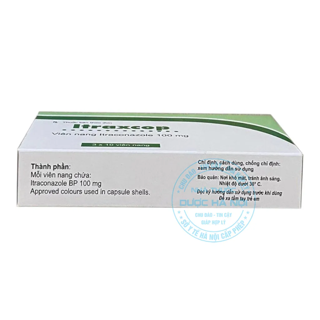 Thuốc Itrex (Itraconazole)