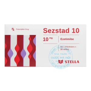 Thuốc hạ mỡ máu Sezstad 10 kiểm soát lượng lipid trong máu phòng ngừa biến chứng (Hộp 6vỉ x10viên)