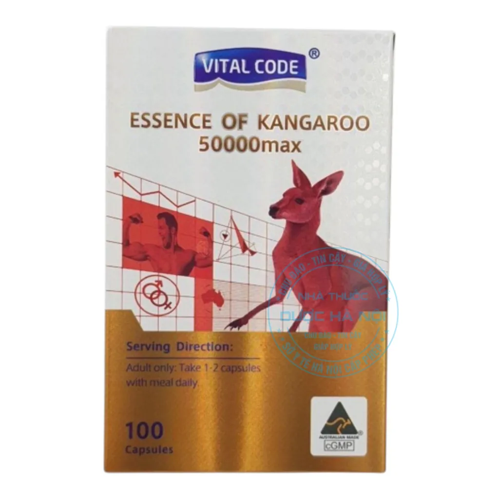 Viên uống Vital Code Essence of Kangaroo 50000 Max