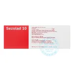 Thuốc hạ mỡ máu Sezstad 10