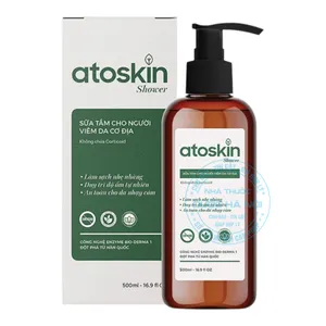 Sữa tắm Atoskin Shower 500ml dịu nhẹ, an toàn, không gây kích ứng và hỗ trợ chăm sóc da
