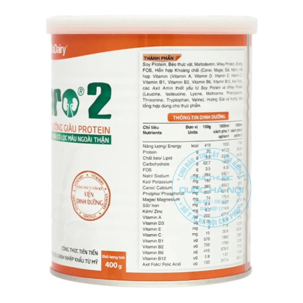 Sữa bột Nepro 2 VitaDairy 400g