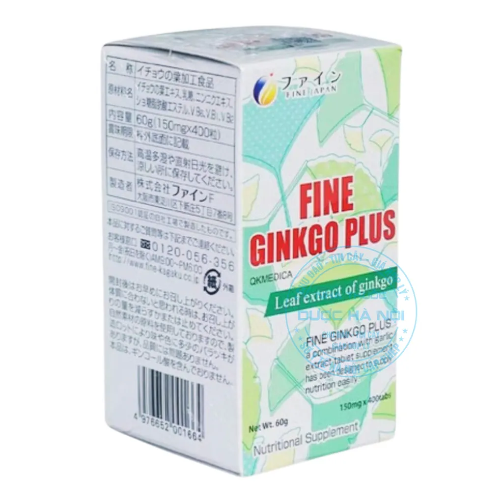 Viên uống Fine Ginkgo Plus
