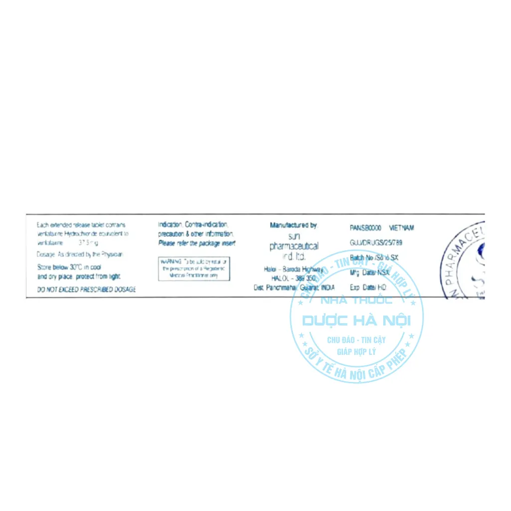 Thuốc Veniz XR 37.5