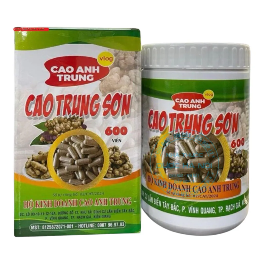 Viên uống Cao Trung Sơn