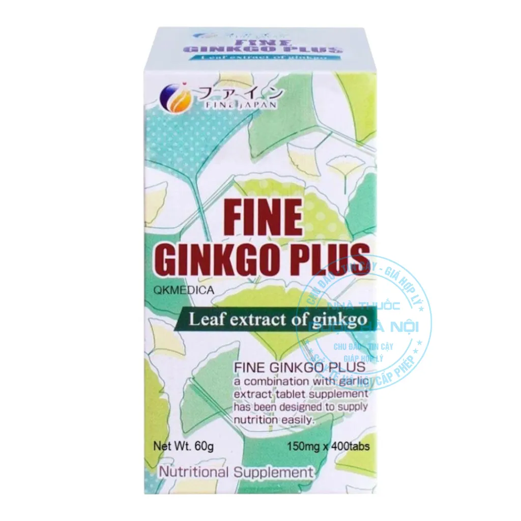 Viên uống Fine Ginkgo Plus