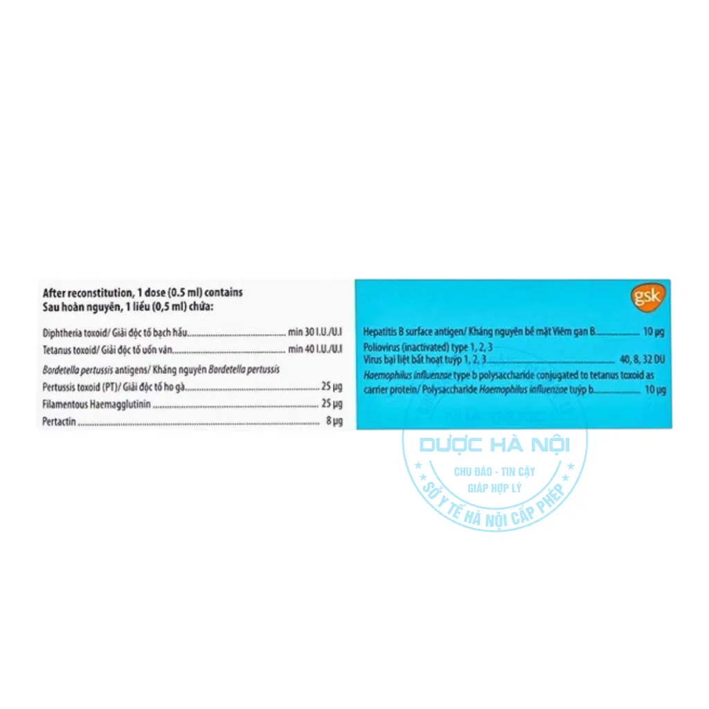 Vaccine Infanrix Hexa