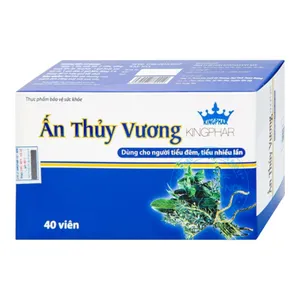 Viên uống Ấn Thủy Vương Kingphar hỗ trợ giảm các triệu chứng rối loạn về tiểu tiện và thận yếu