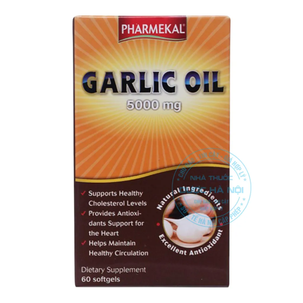 Viên uống Pharmekal Garlic Oil 5000mg