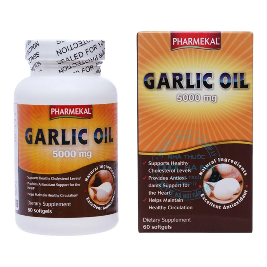 Viên uống Pharmekal Garlic Oil 5000mg