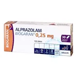 Thuốc Alprazolam Biogaran 0.25mg