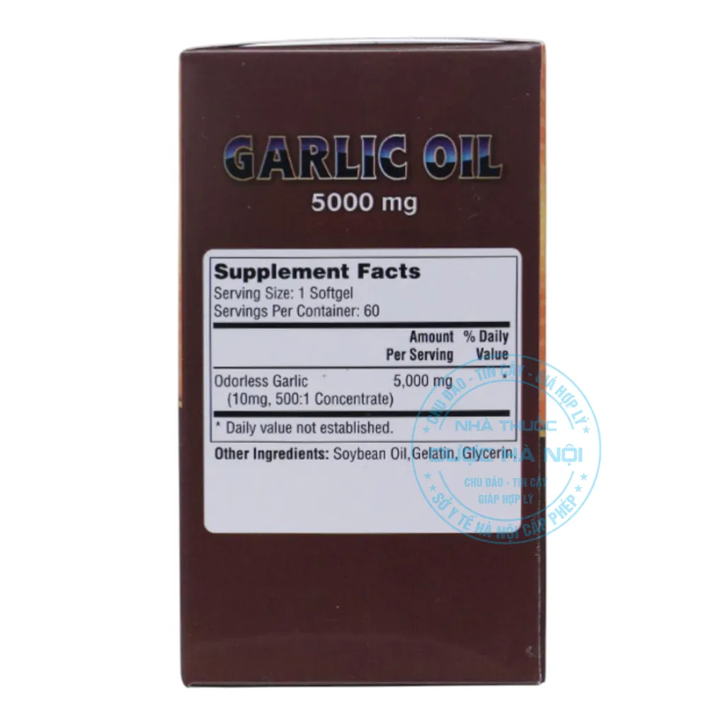 Viên uống Pharmekal Garlic Oil 5000mg