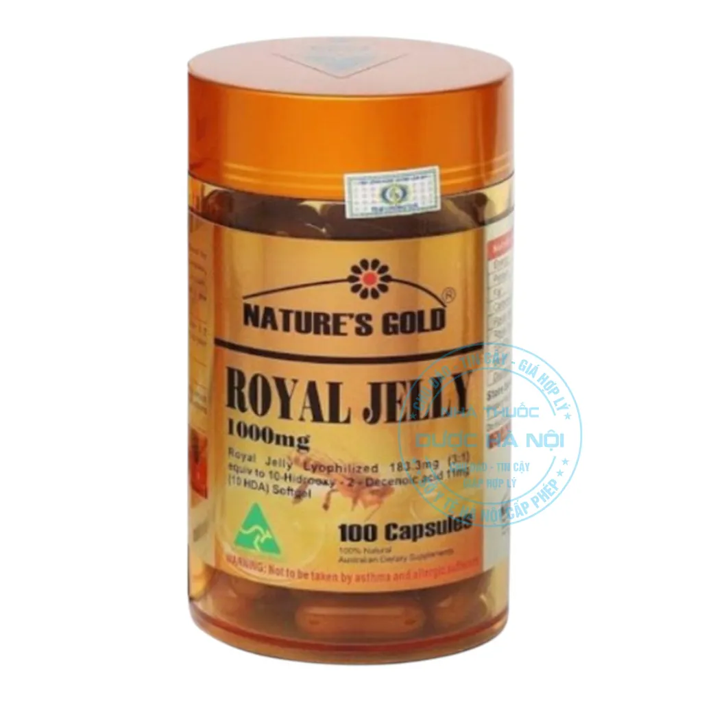 Viên uống Nature's Gold Royal Jelly 1000mg