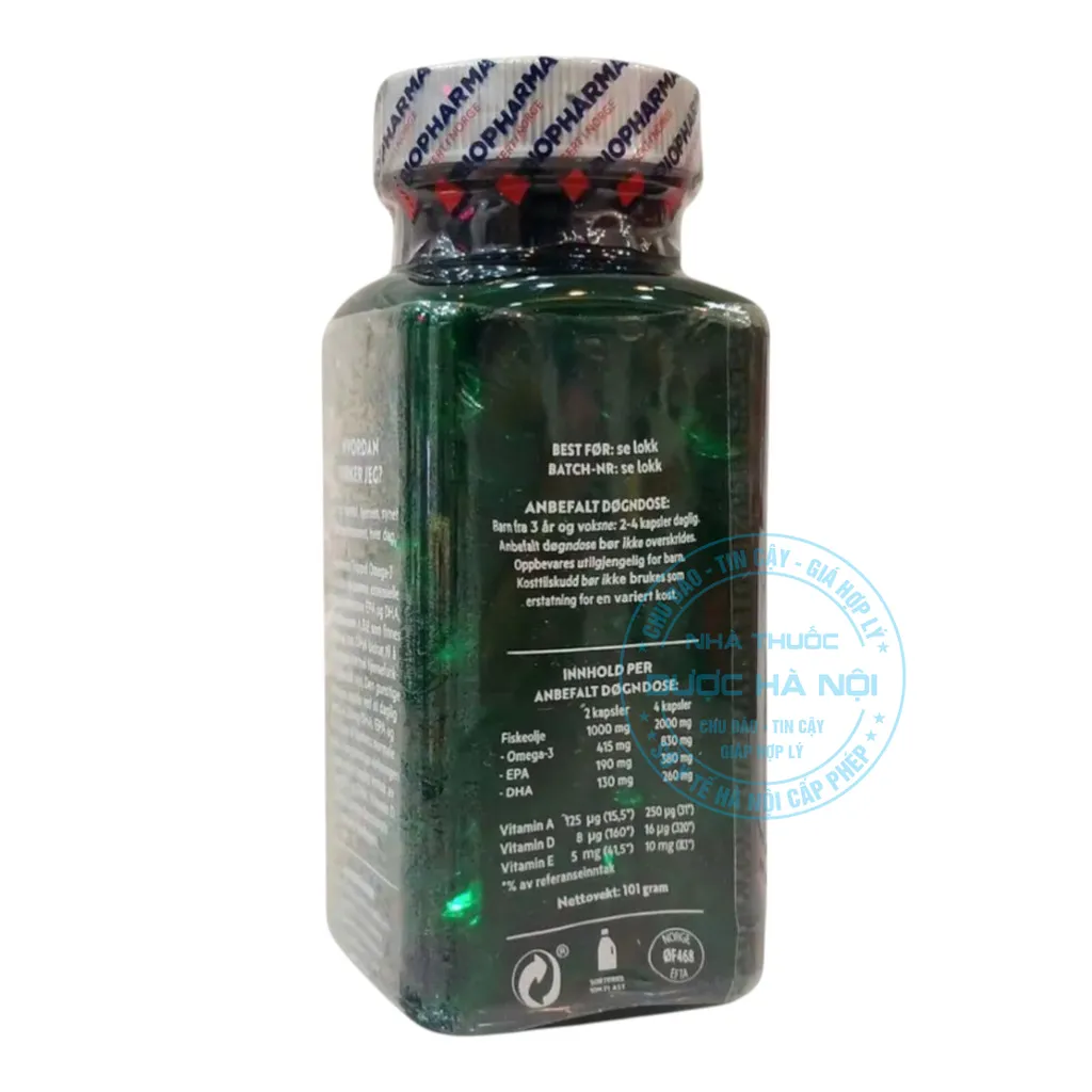 Viên uống Biopharma Tripple Omega-3