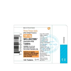 Thuốc Wellbutrin 100mg điều trị trầm cảm nặng và duy trì sự tỉnh táo