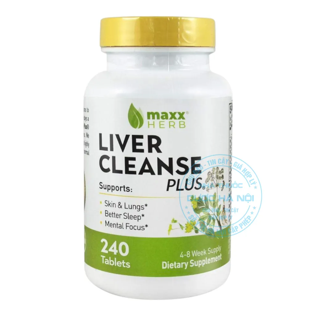 Viên uống Maxx Herb Liver Cleanse Plus