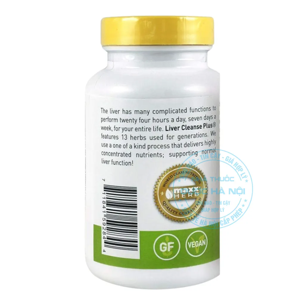 Viên uống Maxx Herb Liver Cleanse Plus
