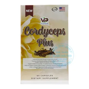 Viên uống Cordyceps Plus Vitapearl nâng cao sức đề kháng hỗ trợ điều trị bệnh mãn tính