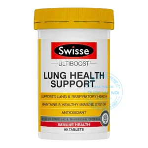 Viên uống Swisse Lung Health Support nâng cao sức khỏe hệ hô hấp