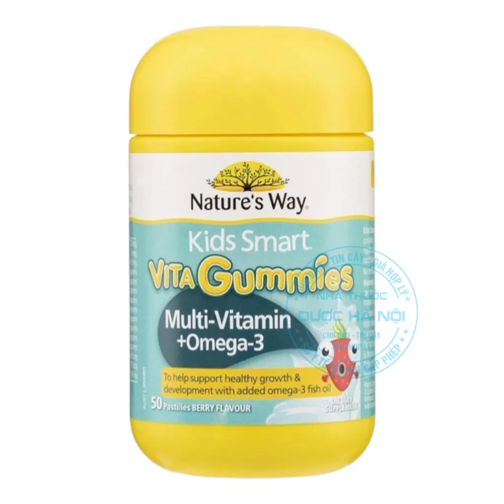 Nature’s Way Kids Smart Vita Gummies Multi-Vitamin + Omega-3