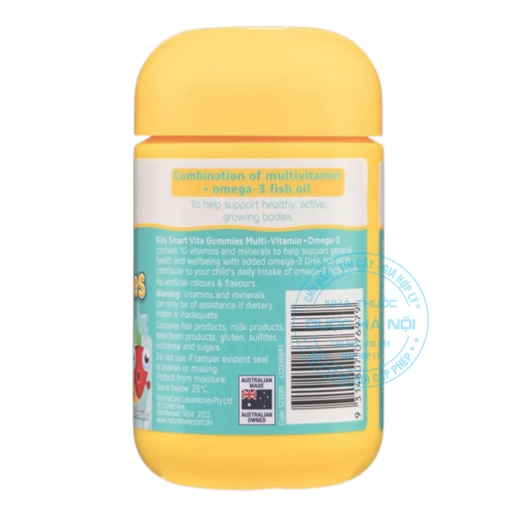 Nature’s Way Kids Smart Vita Gummies Multi-Vitamin + Omega-3