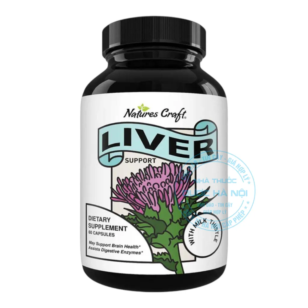 Viên uống Natures Craft Liver Support