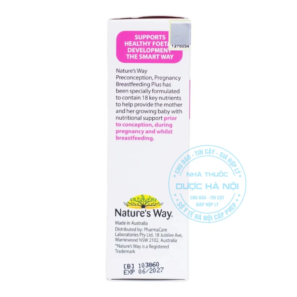 Viên uống Nature's Way PreConception Pregnancy