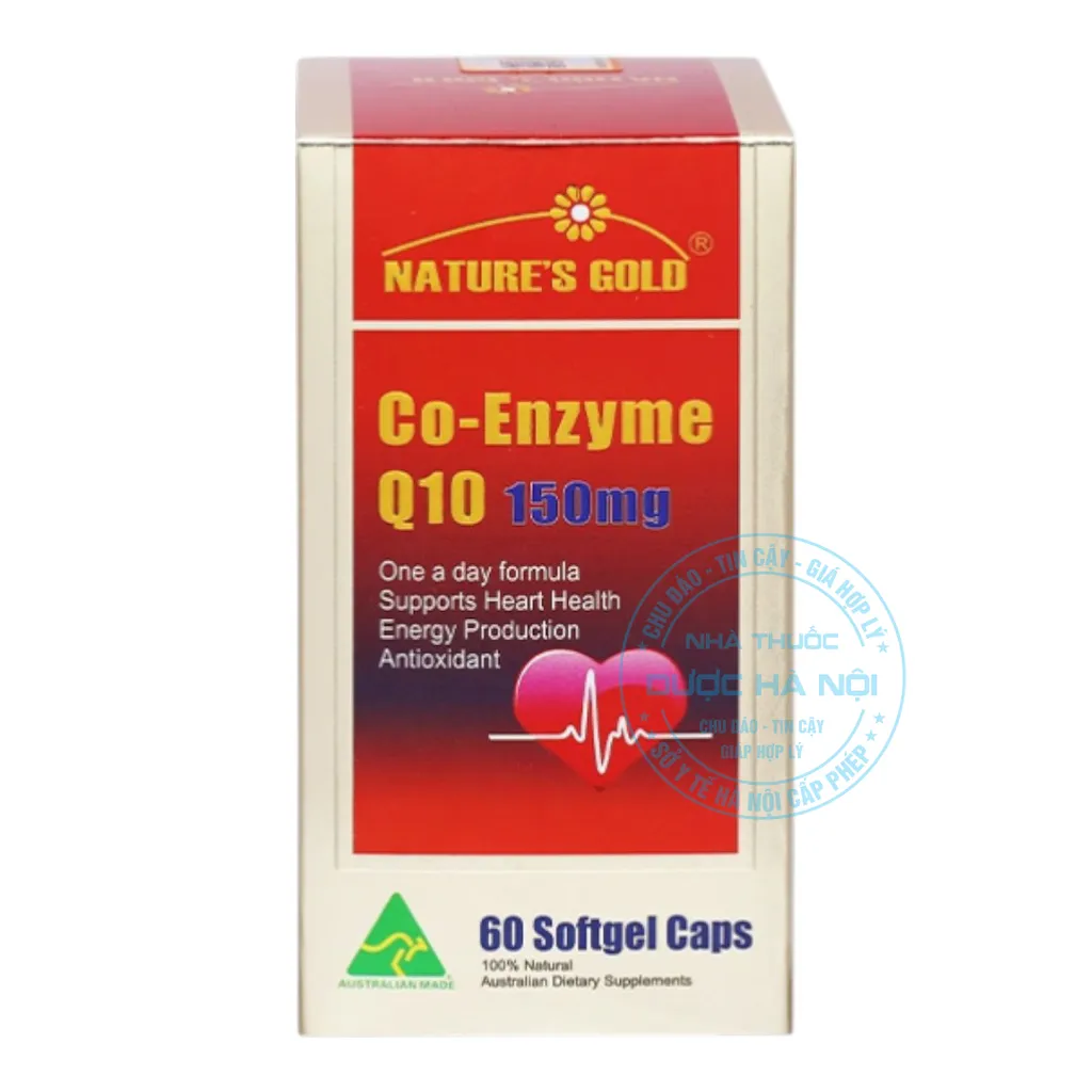 Viên uống Nature's Gold Co-Enzyme Q10 150mg
