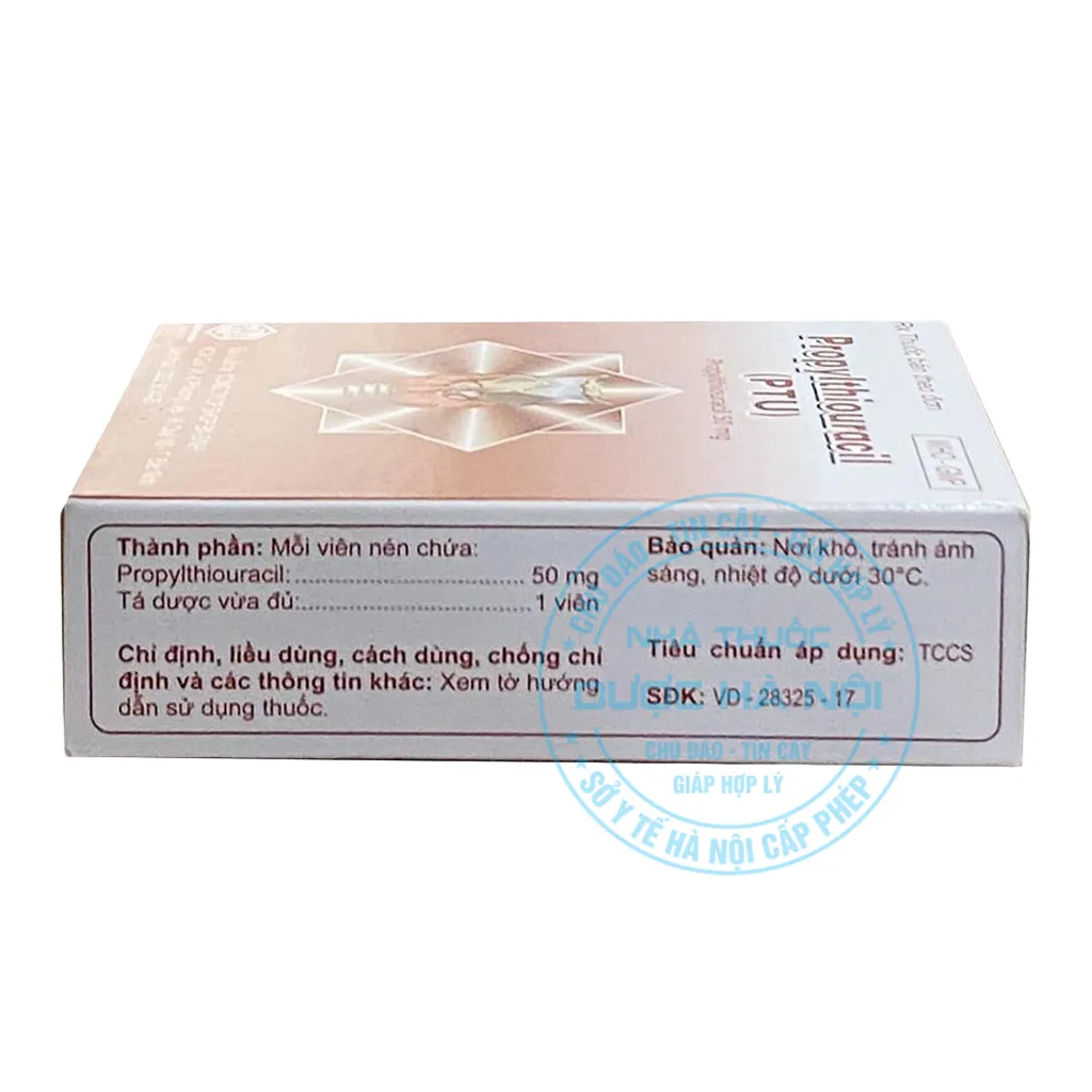 Thuốc PTU propylthiouracil 50mg