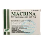 Thuốc trị bệnh gan Macrina 200mg
