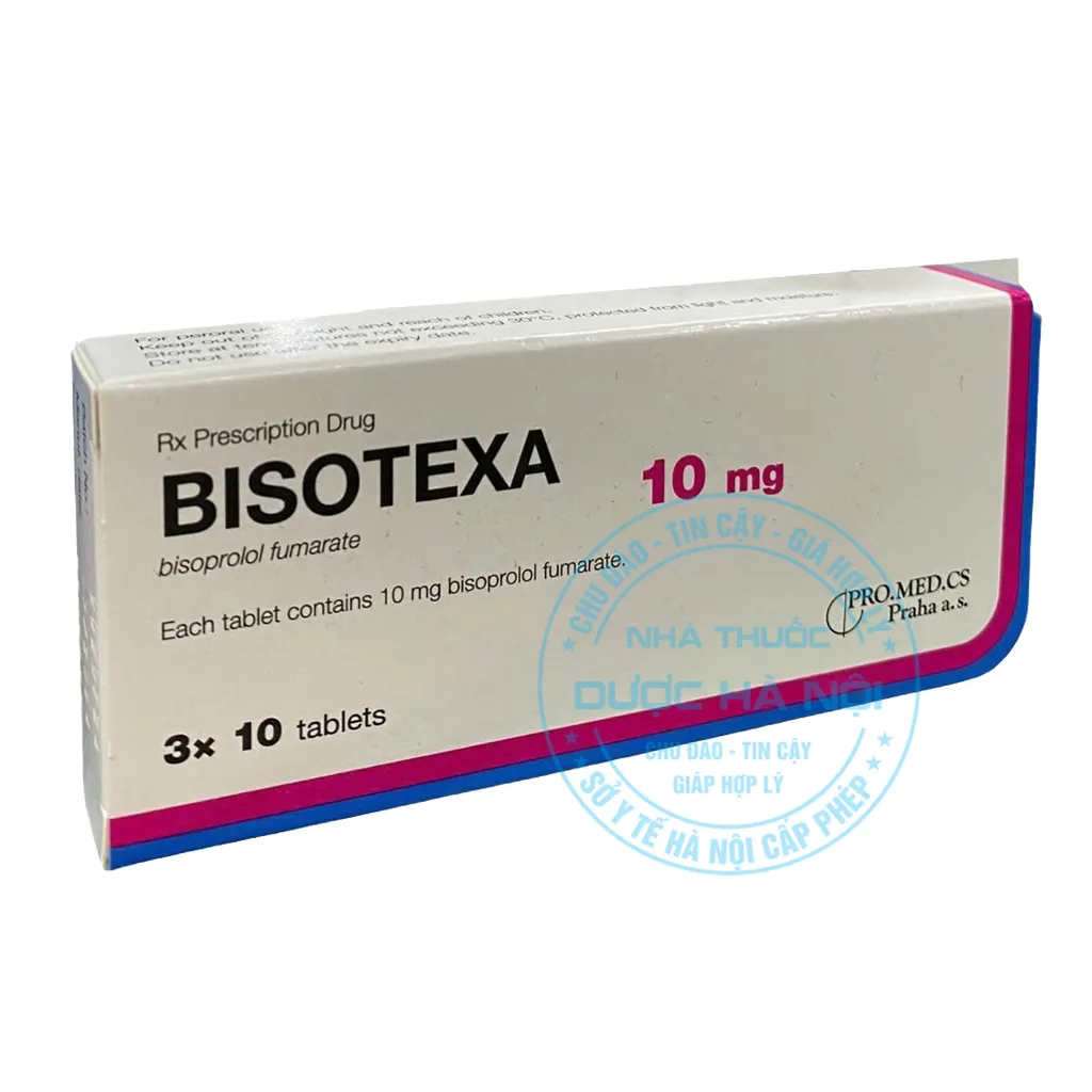 Thuốc Bisotexa 10mg