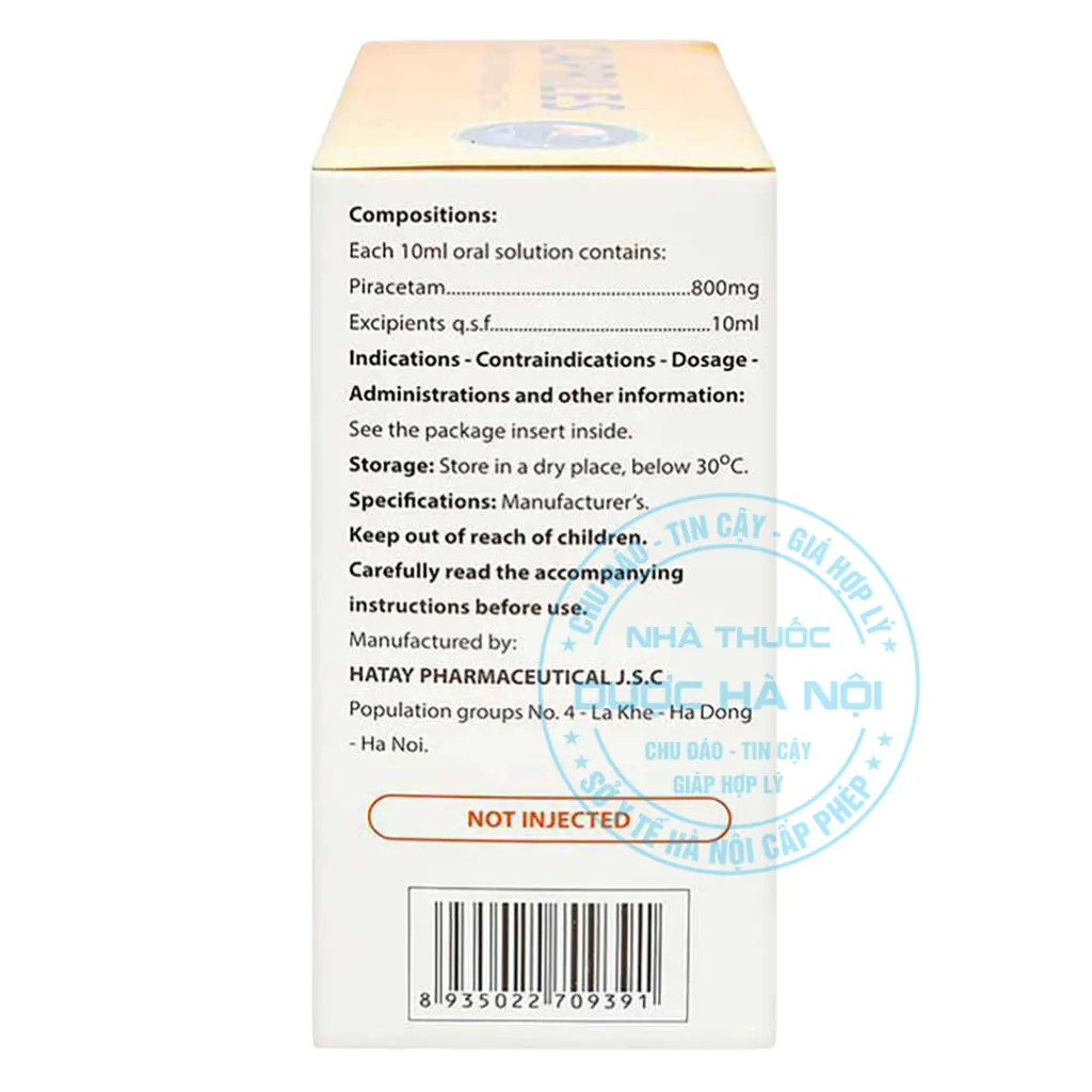 Thuốc Capriles 800mg/10ml Hataphar