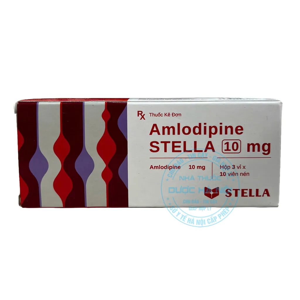 Thuốc Amlodipine Stella 10mg
