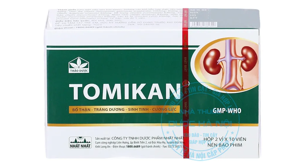 Thuốc bổ thận Tomikan Nhất Nhất