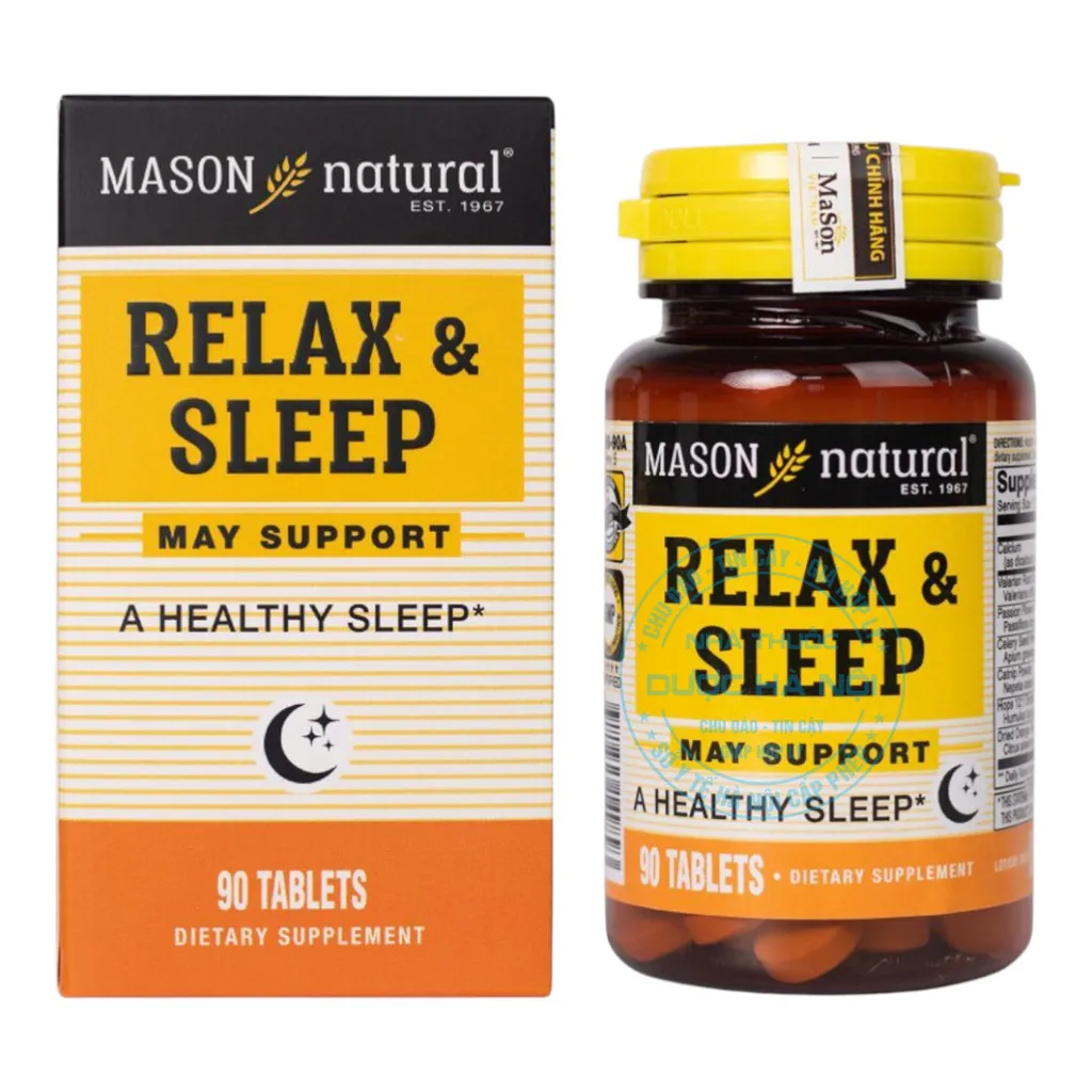 Viên uống Mason Natural Relax & Sleep