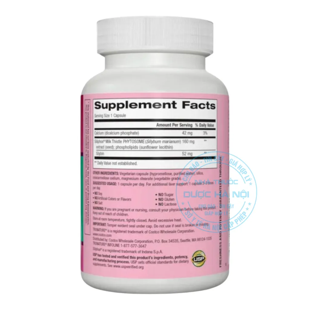Viên uống Trunature Premium Milk Thistle