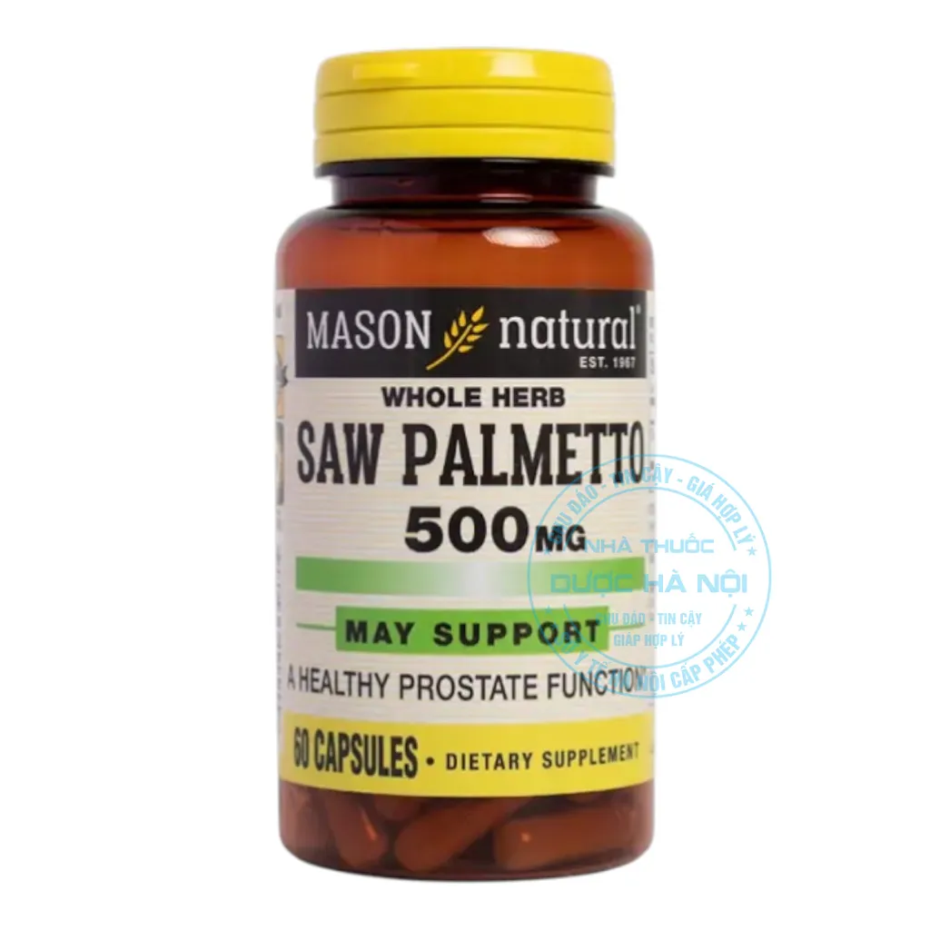 Viên uống Mason Natural Saw Palmetto 500mg