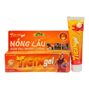 Gel Tigin 25g giảm đau nhức, viêm sưng tại các vùng cơ xương khớp