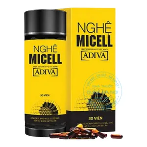 Viên Nghệ Micell Adiva bổ sung dưỡng chất hỗ trợ tăng cường hệ miễn dịch