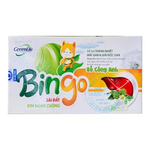 Siro Bingo Greenlife cải thiện chức năng gan, giảm các triệu chứng nóng trong