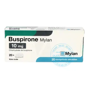 Thuốc Buspirone Mylan 10mg điều trị kiểm soát chứng rối loạn lo âu