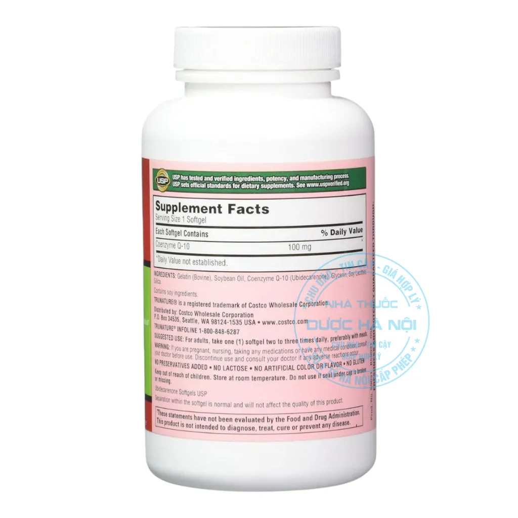 Viên uống Trunature Coenzyme Q10