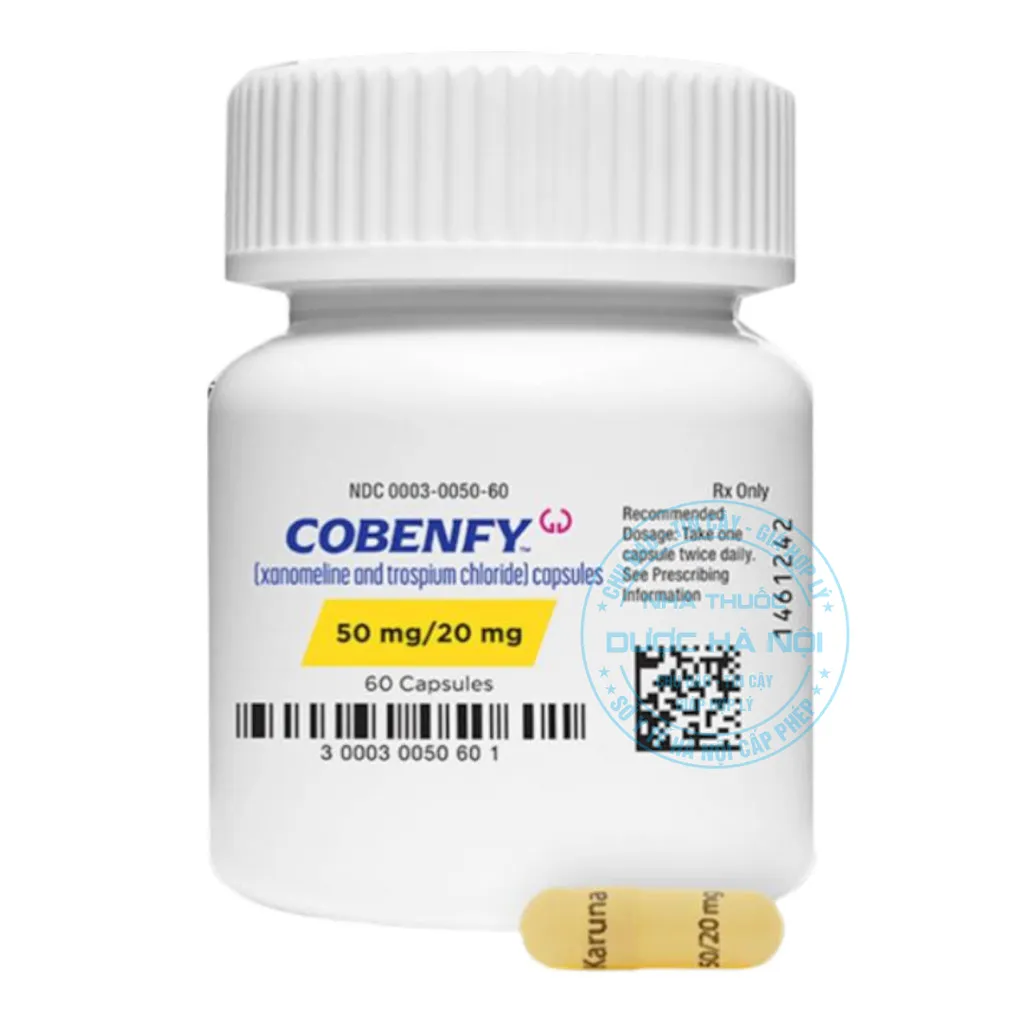 Thuốc Cobenfy 50mg/20mg