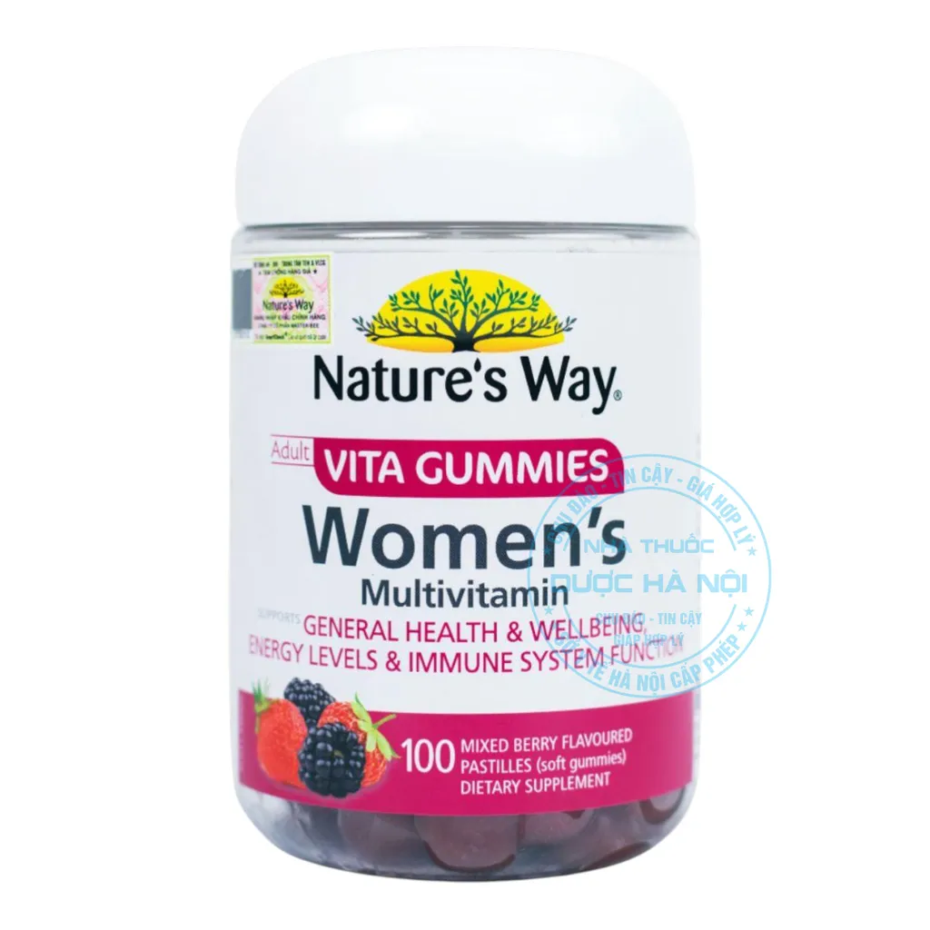 Viên nhai Nature’s Way Adult Vita Gummies Women’s Multivitamin